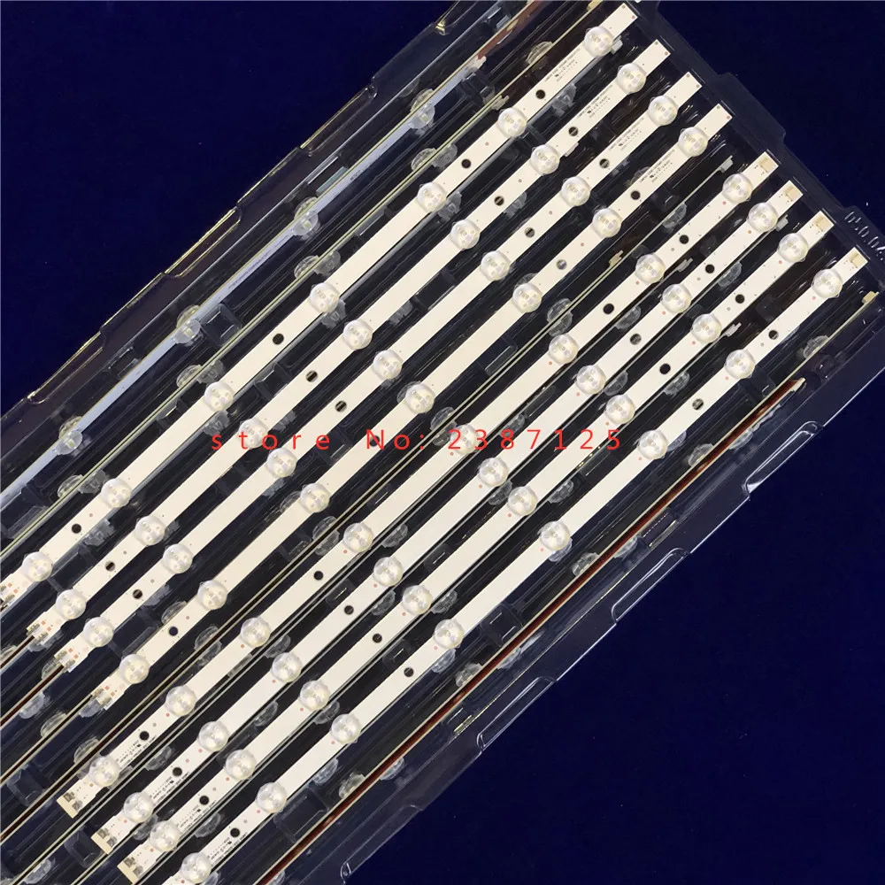 

5set LED Backligh Strip D3GE-500SMA-R3 D3GE-500SMB-R2 2013SVS50_3228N1_B2 LM41-00001 UN50J6200 UE50H5303 UE50H5304 UN50H5203