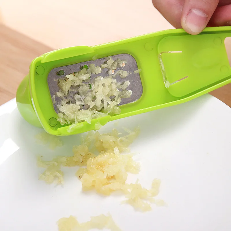 Garlic Peeler Ginger Garlic Press Grinding Grater Planer Slicer Garlic Crusher Chopper Cooking Tool For Kitchen Grater Grinder