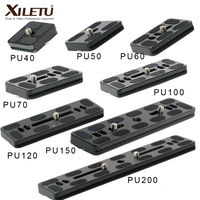 XILETU Quick Release Plate PU40 PU50 PU60 PU70 with 1/4\