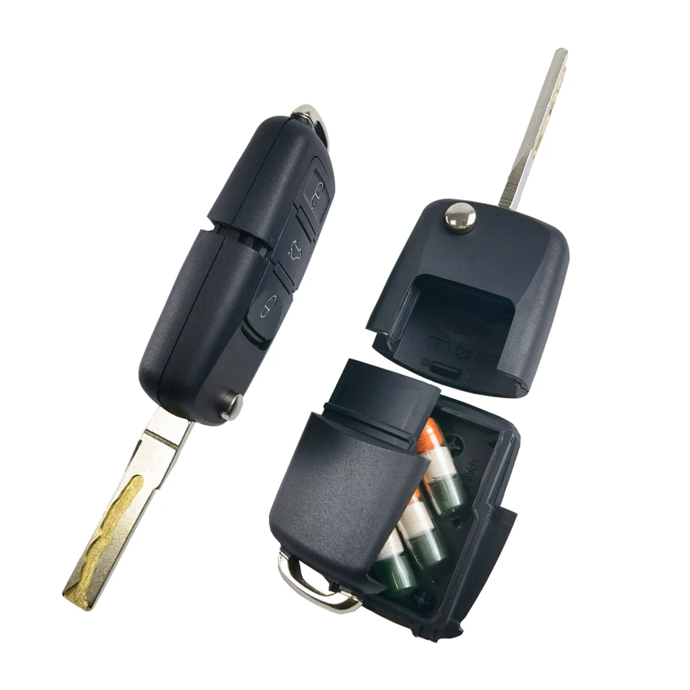 Key Diversion Safe Hidden Secret Compartment Stash Box Discreet Decoy Car Fob with Cut Carve Key to Hide and Store Money Pills