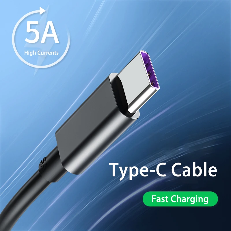 Usb C Cable Type C Cable Fast Charging Data Cord Charger Usb Cable for Xiaomi Mi 10 Redmi Huawei HTC Mobile Phone Accessories