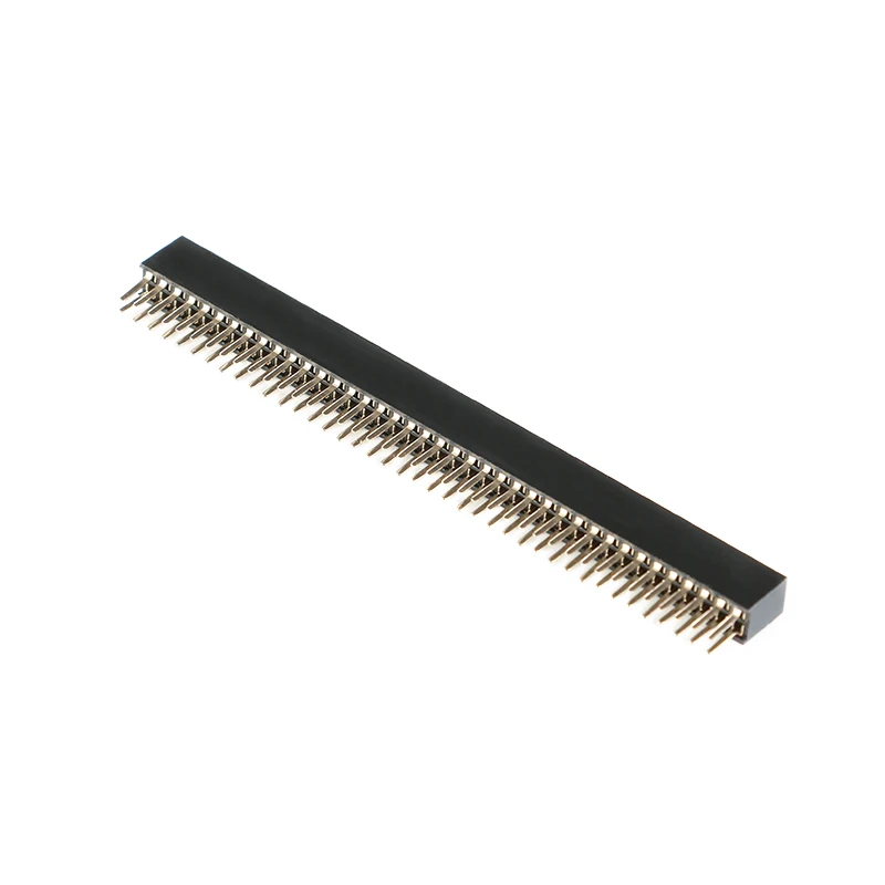 20Pcs 1.27mm Double Row Male Pin Header Connector 1.27 Pinheader Through Holes PCB Strip Socket 2*3/4/5/6/7/8/10/12/15/20/40p