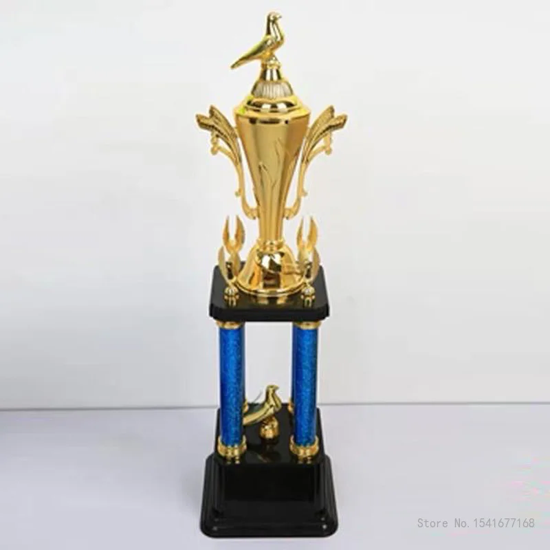 

Oversized Custom-Made Metal Trophy, Home Decoration, Customized Trophy, Homing Pigeon, Universal Award, 51 cm, 62 cm, 70 cm