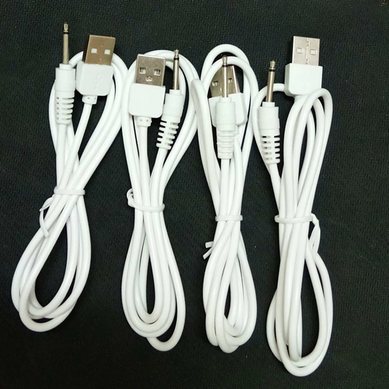 USB Power Supply Charger DC Vibrator Cable Sex Products for Vibrators Dildo Masturbator Rechargeable Adult Toys Charging Cable