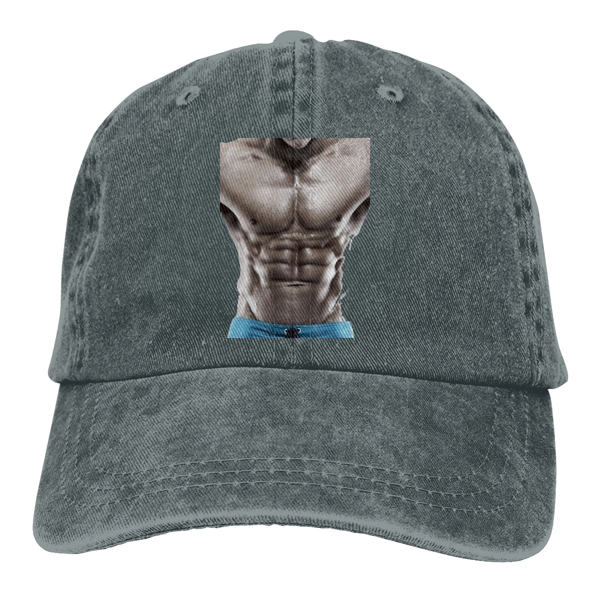 Six Pack Sexy Ripped Muscle The Baseball Cap Peaked capt Sport Unisex Outdoor Custom Bodybuilding Ripped Muscle Training Hats