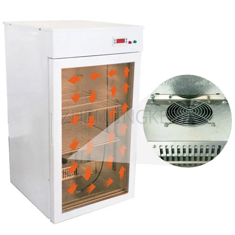 Commercial Heating Cabinet Intelligent Food Keep Warm Showcase Milk Tea Coffee Hot Drink Cabinet Restaurant Bakery Equipment