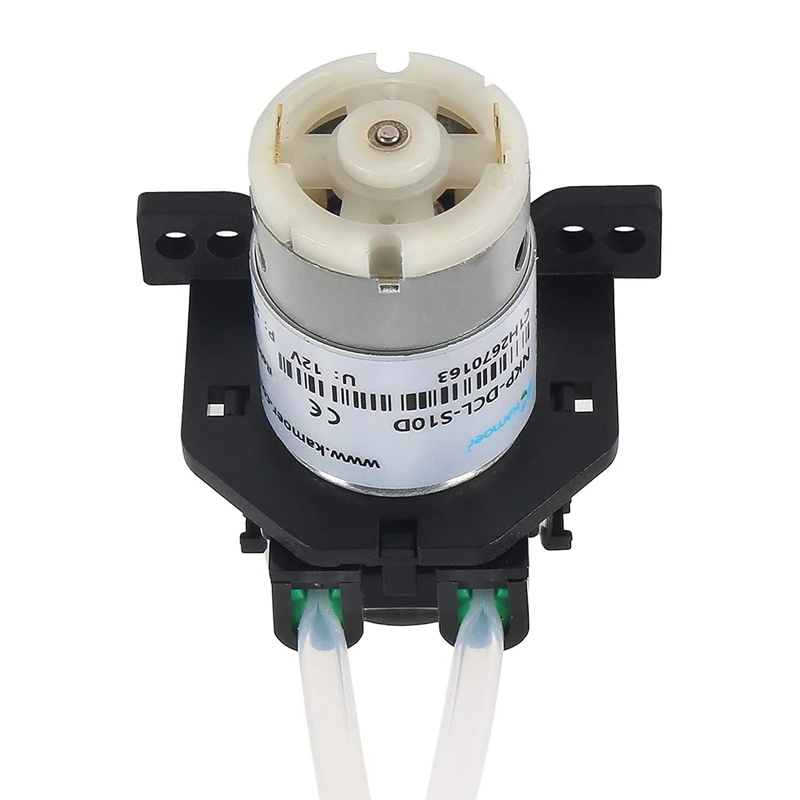 12V DC Dosing Pump Peristaltic Dosing Head with Connector for Arduino Aquarium Lab Analytic DIY