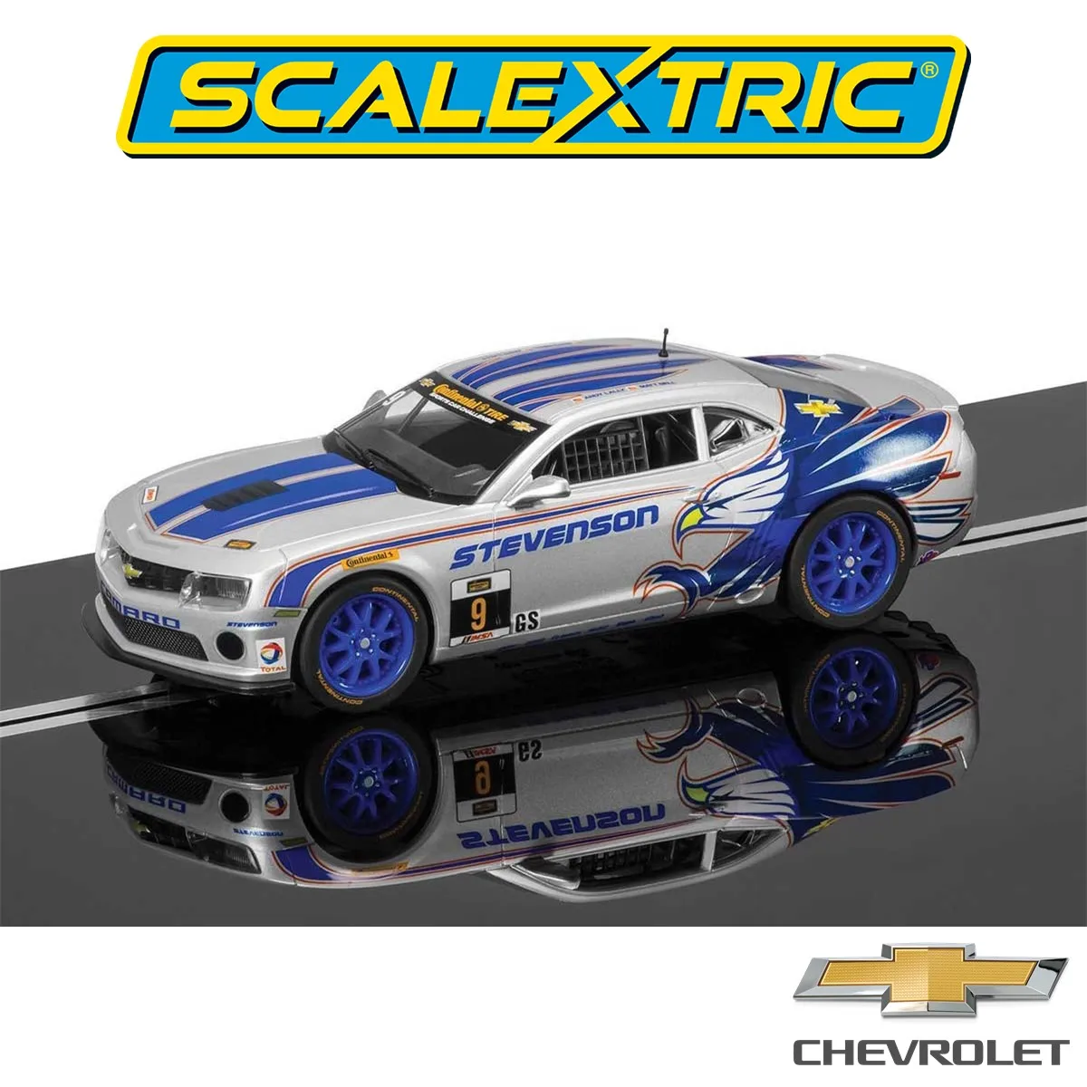 Scalextric Slot Car 1:32 C3596 Chevrolet Camaro GT-R Stevenson 