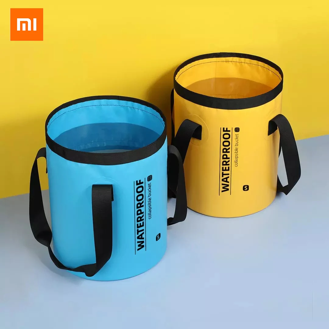 New Xiaomi Mijia Youpin Outdoor folding bucket Foldable, easy to carry multi-purpose smooth and wear-resistant easy to clean