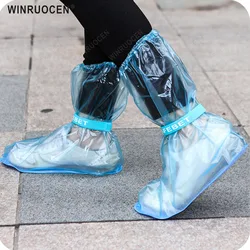 Silicone Reusable Latex Waterproof Rain Shoes Covers Slip-resistant Rubber Boot Pads For Rainy Day L/XL/XXL Shoes Accessories