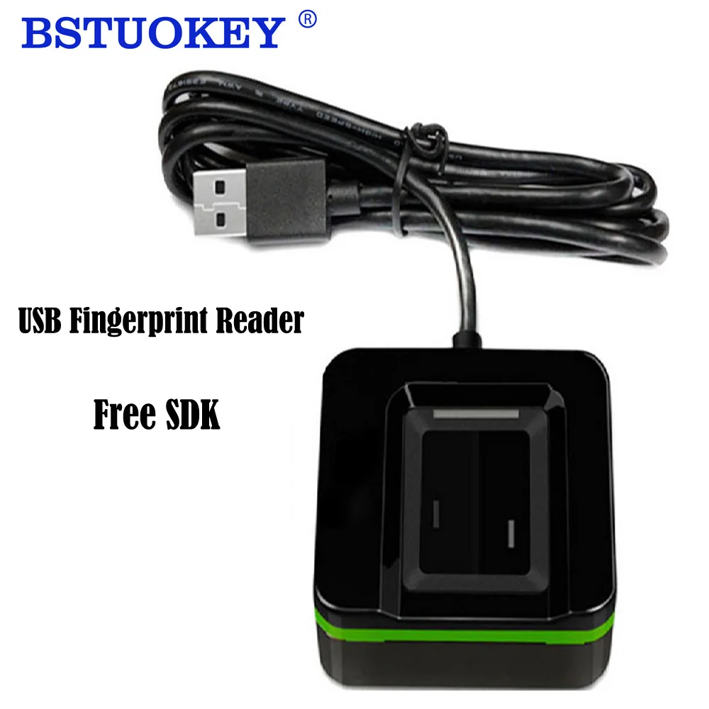 100% Original Desktop Fingerprint Reader Biometric USB Fingerprint Scanner with Free SDK 500DPI for Android Windows system