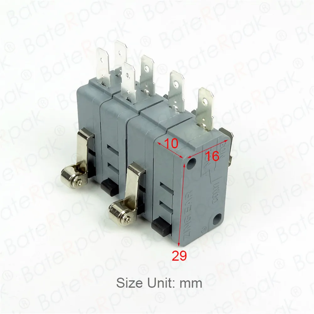 LS-1/2/3 D2RV Micro Switch Semi automatic strapping machine parts,BateRpak Bundling Machine Switch button parts,1pcs price