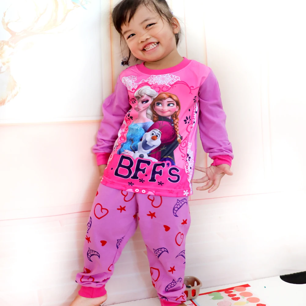 Spring Autumn Children\'s Clothing Sets Boys Sleepwear Clothes Kids Tigger Pajamas Set Baby Girls Cotton Pijamas Cartoon Pyjamas