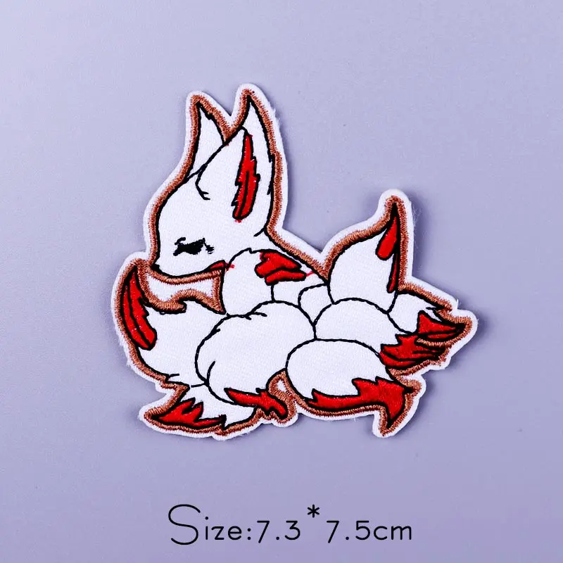Cartoon Tier Eisen Auf Patch Auf Kleidung Gestickte Patches Für Kleidung Thermoadhäsive Patches Katze Dinosaurier Patch Kleidung Abzeichen – Detail 31