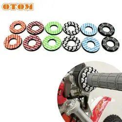 OTOM Motorcycle Universal Handle Grips Donuts T1 Any Dirt Bike Pit Bike Motocross Accessory For KTM HONDA KAWASAKI YAMAHA SUZUKI