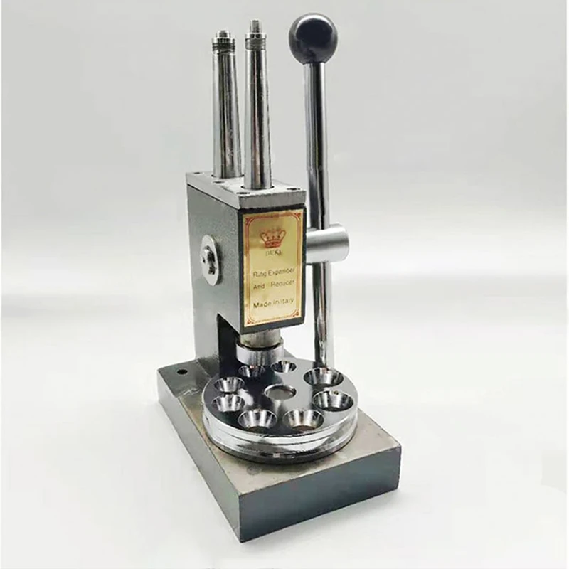 Tamanho do anel máquina anel expansor e redutor de jóias que faz a ferramenta anel expansor redutor haste única haste dupla expansão