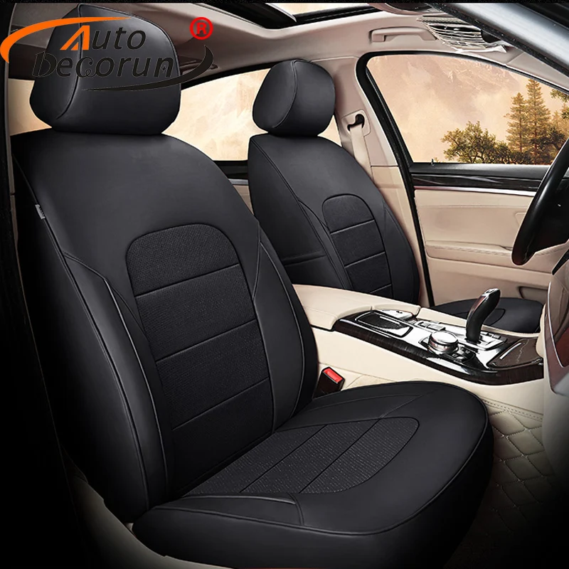 

Cowhide & PVC Leather Covers Seat for Mercedes-Benz GLK350 GLK300 GLK220 200 Seat Cover for Cars Accessories Protector 2008-2016