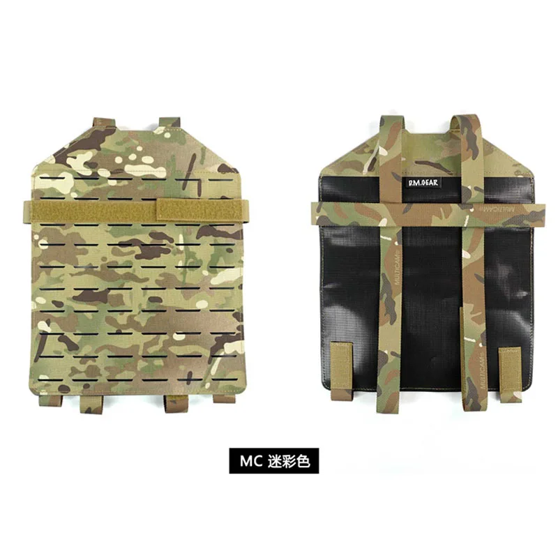 Outdoor Tactical FCSK Vest Accessories Laser Cutting Molle Mount Back Panel
