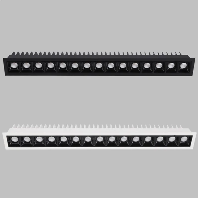 

Dimmable LED Downlight Spot Light Indoor Recessed Lighting Linear bar Laser Blade Ceiling Line Lamp 2W/4W/6W/10W/20W/30W