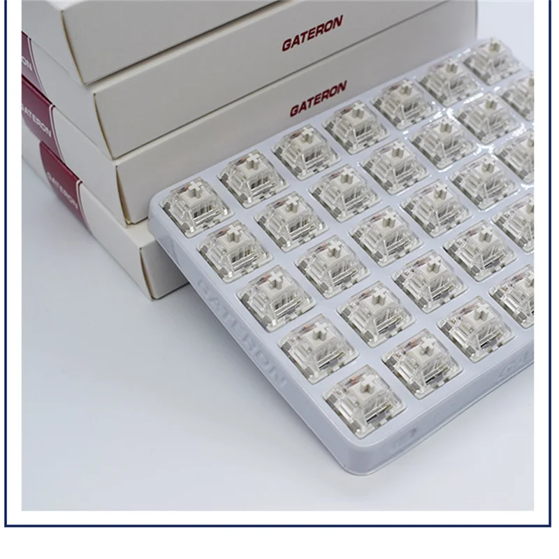 Gateron amarelo pro switches vermelho claro prata linear tátil lubrificante 3 pinos interruptor smd rgb como troca de interruptores para teclado mecân