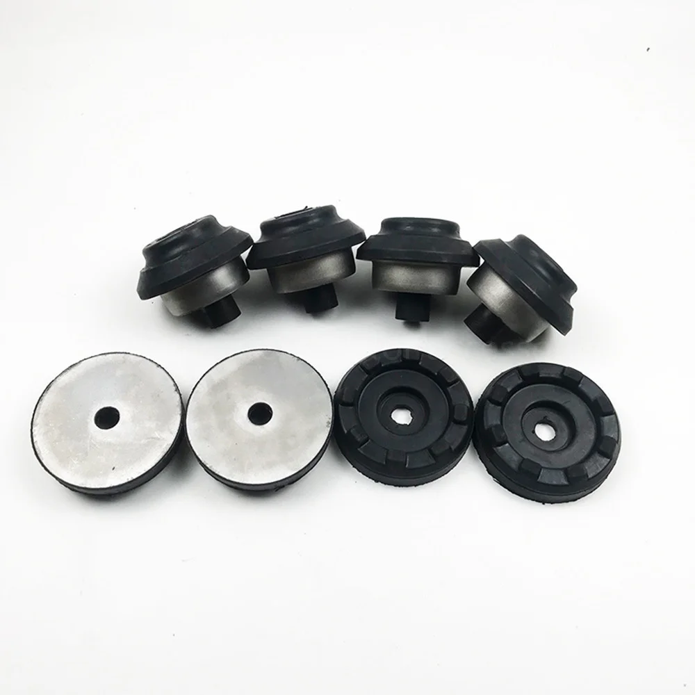 For Hitachi ZAX60 65 70 Pillow Engine Foot Glue 4JG1 Engine Shock Absorbing Rubber Pad Machine Foot Pad Excavator Parts