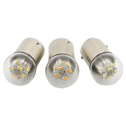 6v Motorcycle Led Lights G18 R5w 12v 24V Auto Bulbs Equipment Indicator Smd 3014 Chips Signal Lamp Rear