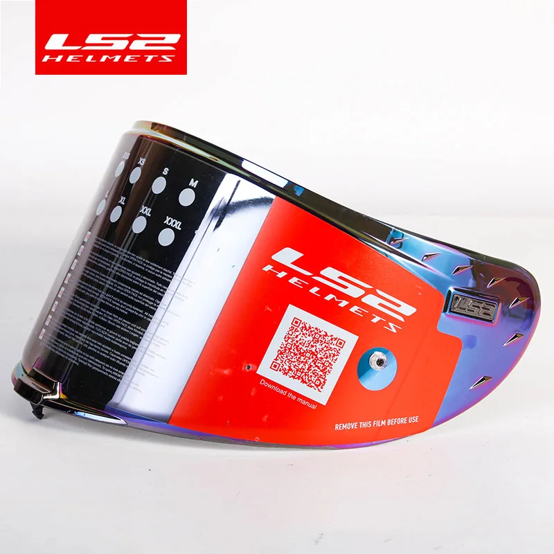 LS2 Challenger Helmet Visor Anti-fog Pin Ready Replacement Face Shield LS2 FF327 Helmets Visor