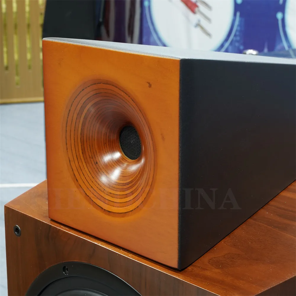 DHY-05 12 Inch Passive HiFi Speaker Fever Grade Wooden Twelve Household 15 Imported 10 Horn Coaxial Woofer 150W-300W/8ohm