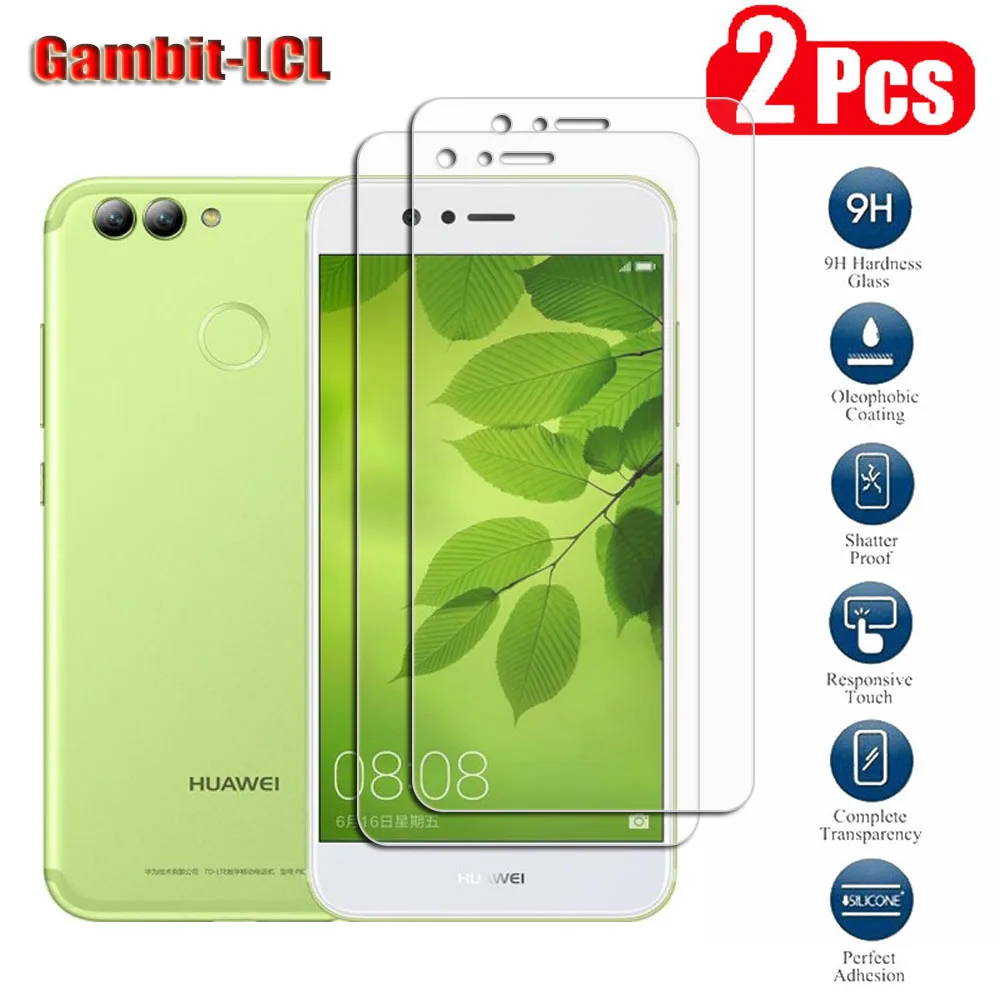 2PCS Original Protective Tempered Glass For Huawei Nova 2 5.0