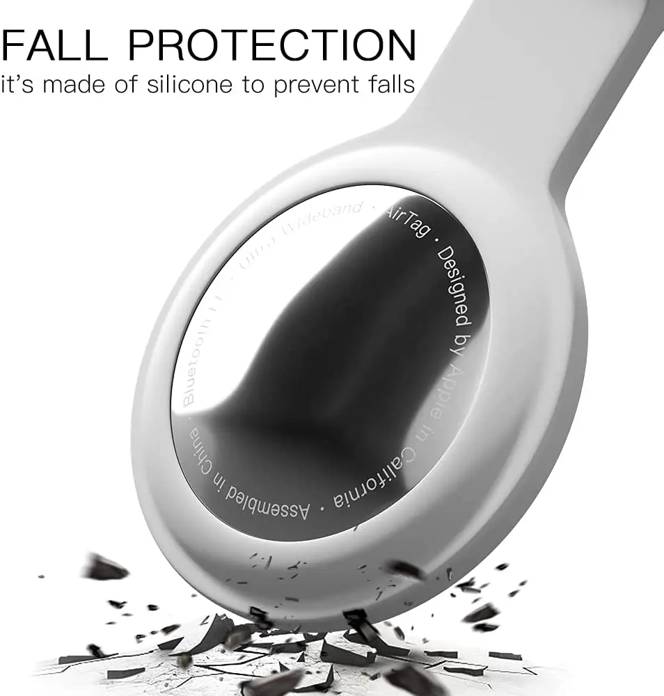 2021 ل أبل Airtag حافظة سيليكون واقية غطاء للأكمام المفاتيح Airtags-المقتفي 1 قطعة غطاء من السيليكون ل Airtag اكسسوارات