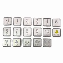 5pcs Elevator push Button BS34D Mirror Stainless Steel