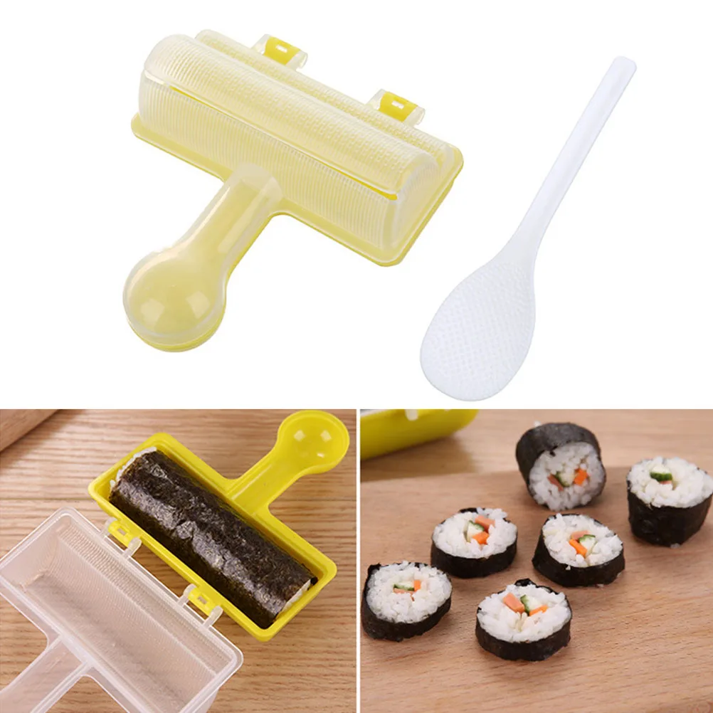 

Sushi Maker With Spoon Shake Rice Ball Shape For Homemade Bento Rice Balls Sushi Diy Bento Tools