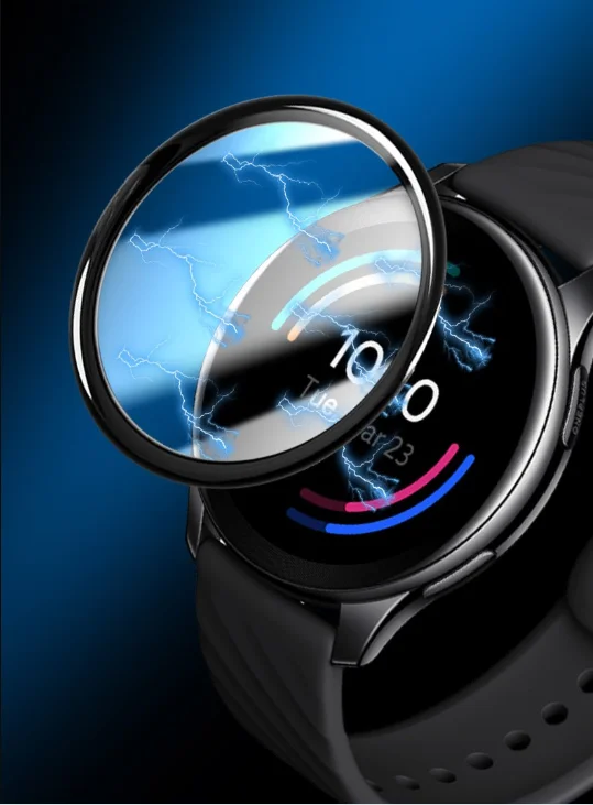 3D Gebogene Weichen Rand Schutz Film Cover Schutz Für OnePlus Uhr Smartwatch Volle Display Für OnePlus Screen Protector Fall
