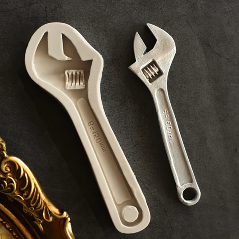 Multiple Hardware Spanner Gear Water Pipe Silicone Mold Household Cake Decorating Baking Tools Candy Chocolate Fondant Moulds