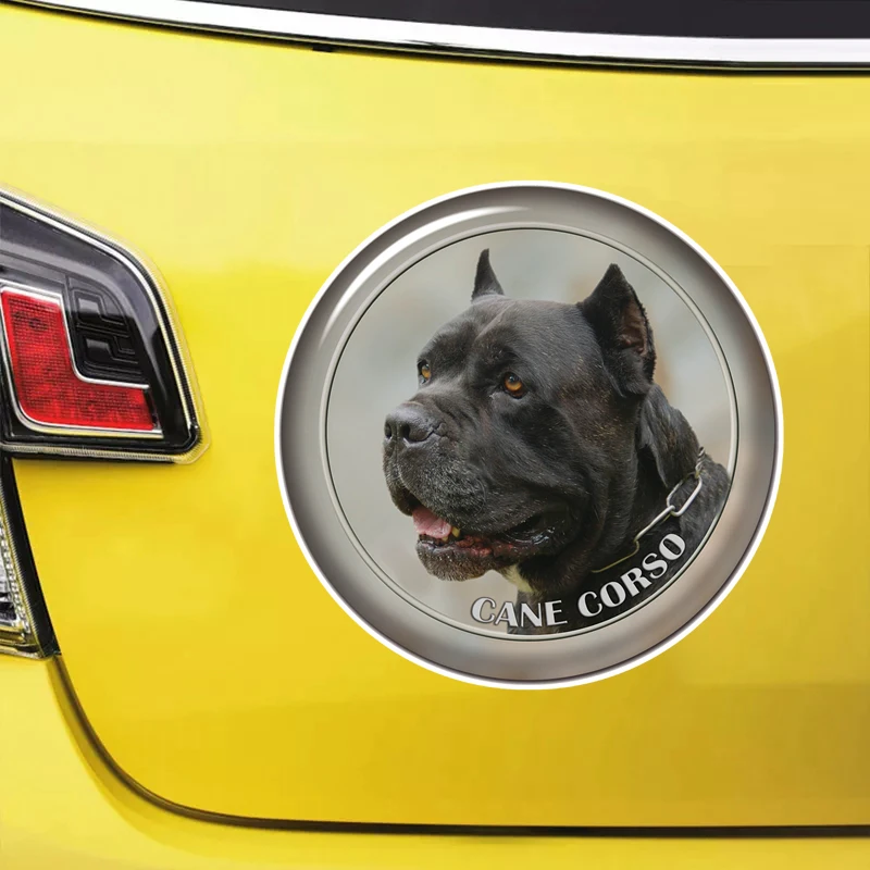 S61988# Cane Corso Dog Self-adhesive Decal Car Sticker Waterproof Auto Decors on Bumper Rear Window Laptop Choose Size