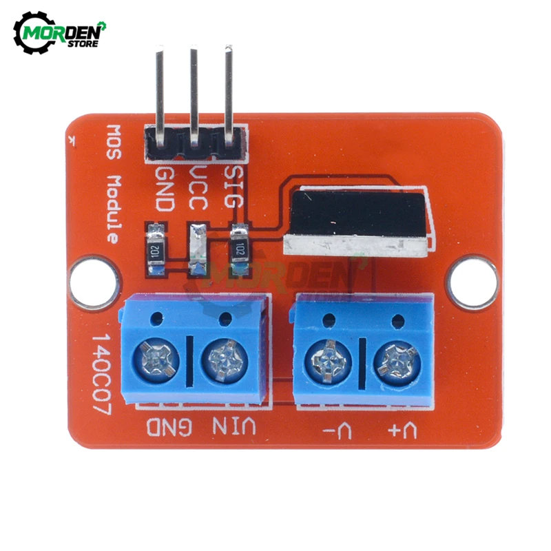 0-24V Top Mosfet Button IRF520 Mos Driver Module 3.3V/5V Voor Arduino Mcu Arm raspberry Pi