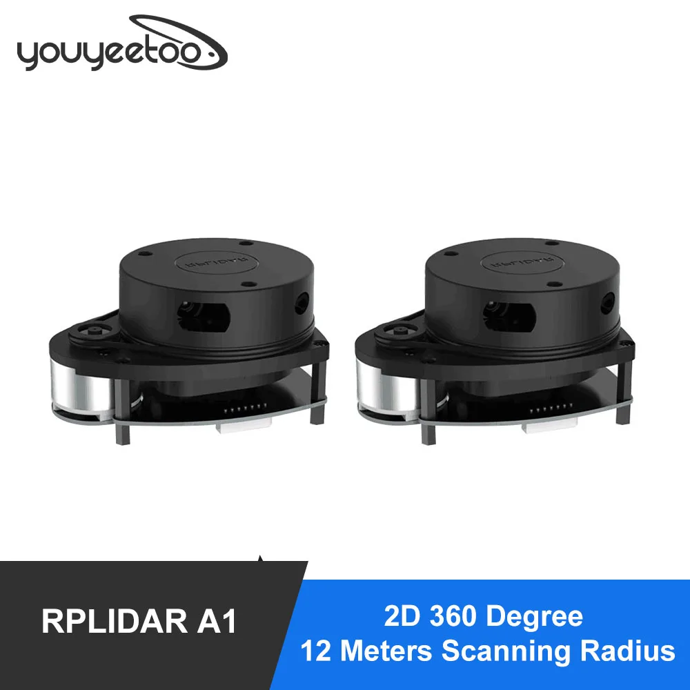 

youyeetooSlamtec RPLIDAR A1 2D 360 Degree 12 Meters Scanning Radius LIDAR Sensor Scanner for and Navigation of Robots