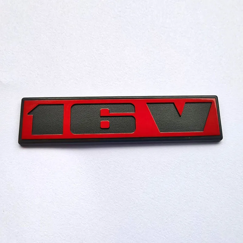 Original Car Accessories 2 PCS Red Color Rabbit GT Scirocco 16V Badge Golf Emblem