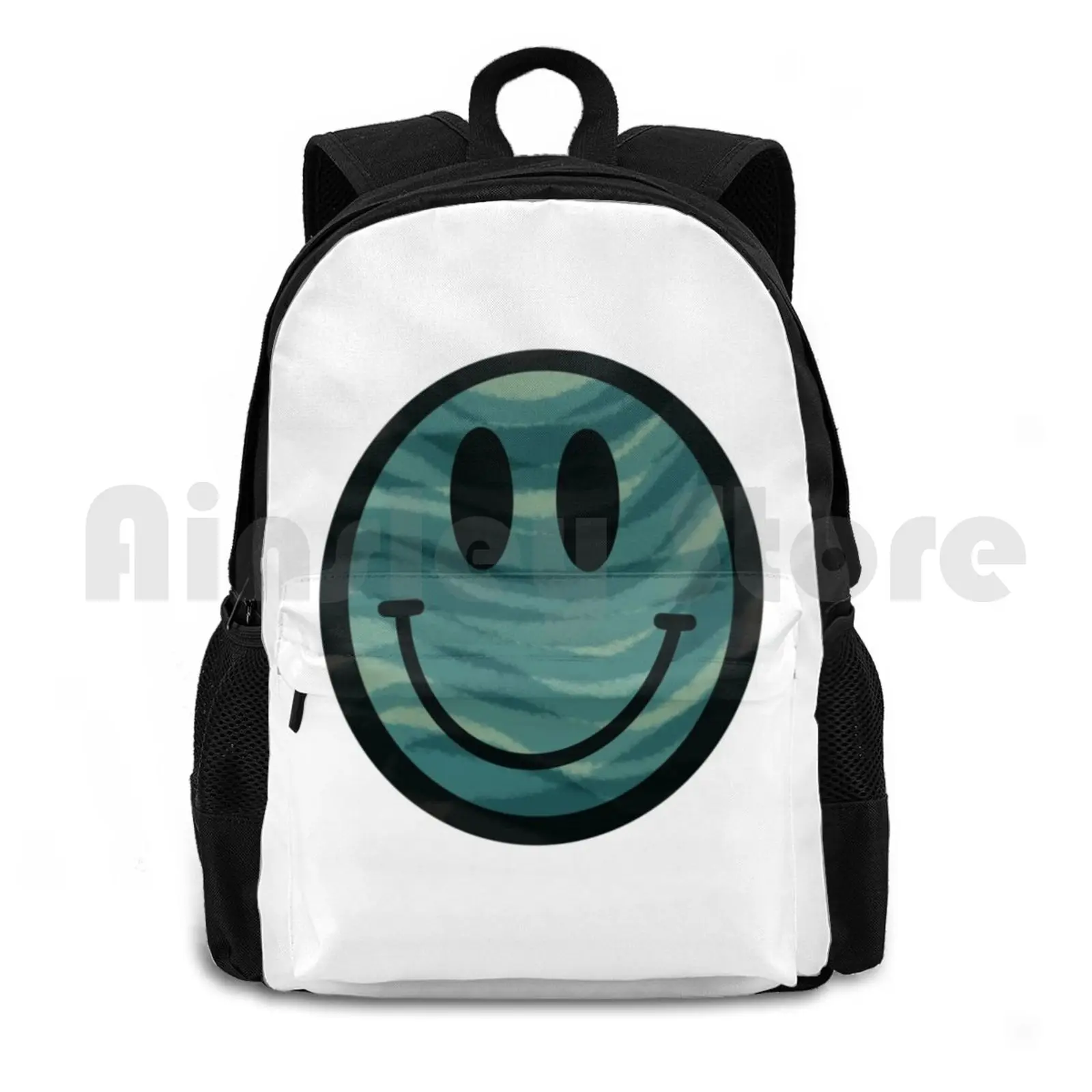 Teal Face Outdoor Hiking Backpack Riding Climbing Sports Bag Face Face Face Summer Vintage Vintage Vintage Face Vintage Face