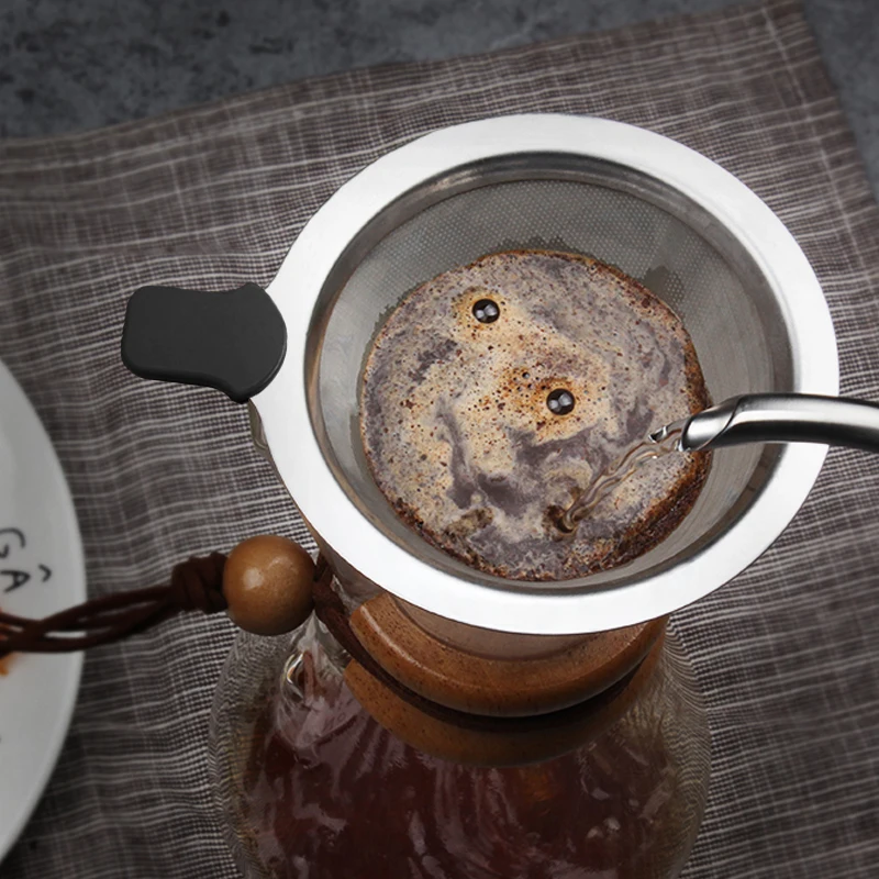 Hibrew teko Kopi kaca คลาสสิก400มล. ที่ชงกาแฟแบบเทลงบนเครื่องชงกาแฟที่ดริปกาแฟด้วยมือ