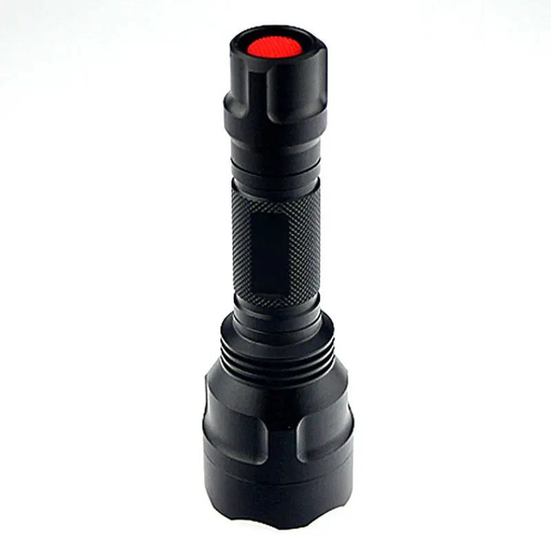 Hot Sale Ultra Bright Tactical Flashlight Rechargeable R2 Portable LED Torch Outdoor Cycling Lamp Waterproof 3 Lighting Modes