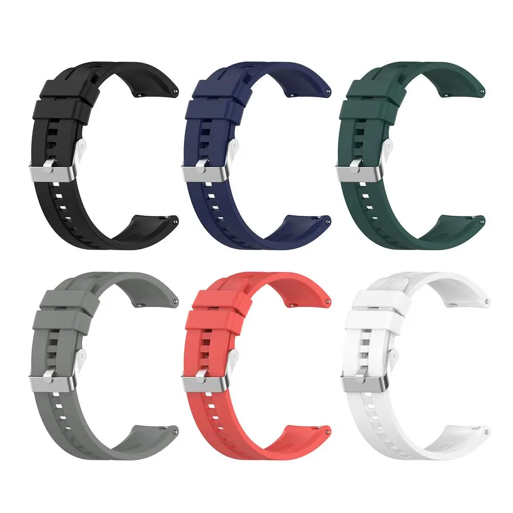 2021 22mm Watchband Strap For Huawei Watch 3/watch3 Pro Replacement Silicone Wrist Bracelet Adjustable Universal Watch Strap