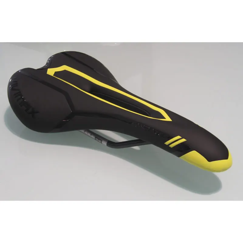 Vivimax 3255N Yellow Standard Cycling Sport Use Road Bicycle Mountain Bike Front Seat Saddle Riding Seat Pad with Blemish