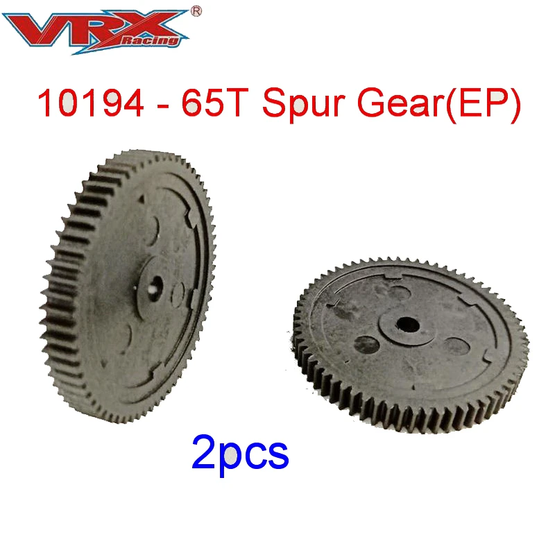 Spur Gear 65T (EP) 10194 /10968,Pinion เกียร์10201(17T) สำหรับ VRX Racing RH1013/RH1011/RH1018/RH1019/RH901/RH902