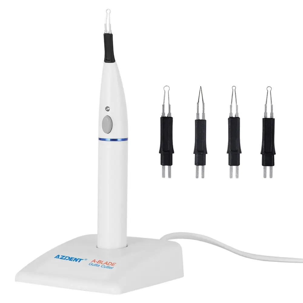 Azdent Dental Wireless Gutta Percha Tooth Gum Cutter With 4 Tips