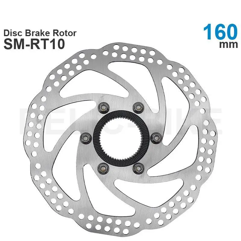 SM-RT10 SM-RT64 SM-RT54Disc Brake Rotor  and Lock ring -160 mm CENTER LOCK - 2mm thickness high quality stainless