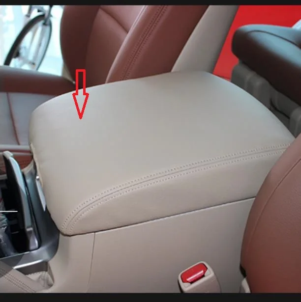 Customzied Microfibre Leather Center Armrest box Case Cover For Toyota Land Cruiser Lc100 For Land Cruiser100 car interior