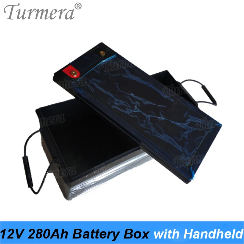 Turmera-caja de almacenamiento de batería Lifepo4, 12V, 90Ah, 120Ah, 200Ah, 280Ah, 3,2 V, carcasa para sistema de energía Solar y fuente de alimentación ininterrumpida