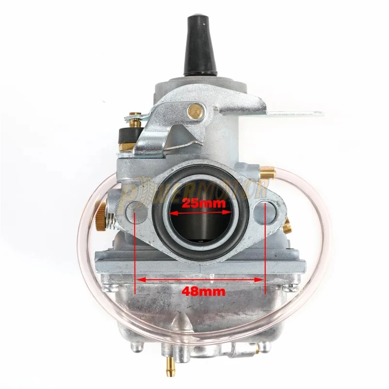 Motorcycle Carburetor Pitbike 125cc 25mm Moped Scooter for Mikuni Suzuki TS125 DS125 TS100 DS100 2T Motocross Modified Parts