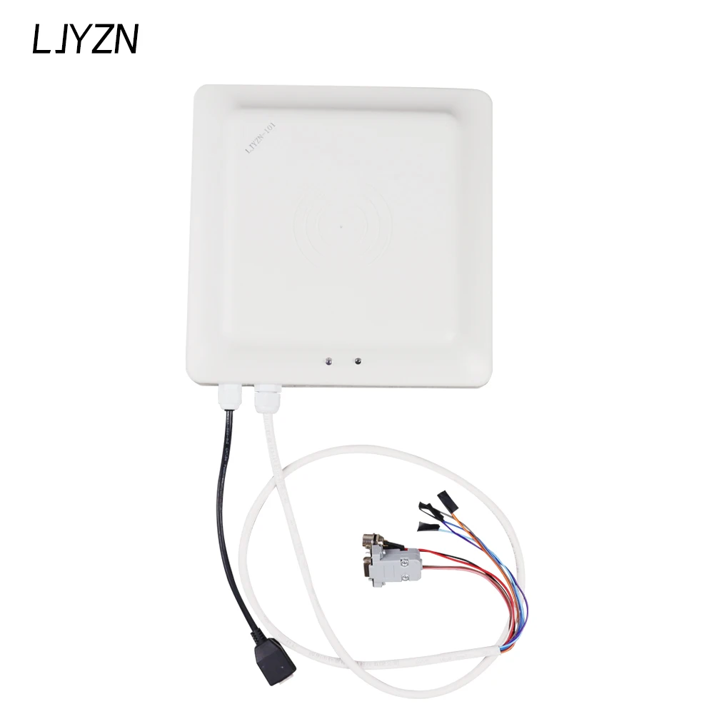 

LJYZN ISO18000 840Mhz~960Mhz Long Distance Range USB Reader Writer Uhf Rfid with Sample Card Provide Free SDK Demo Software